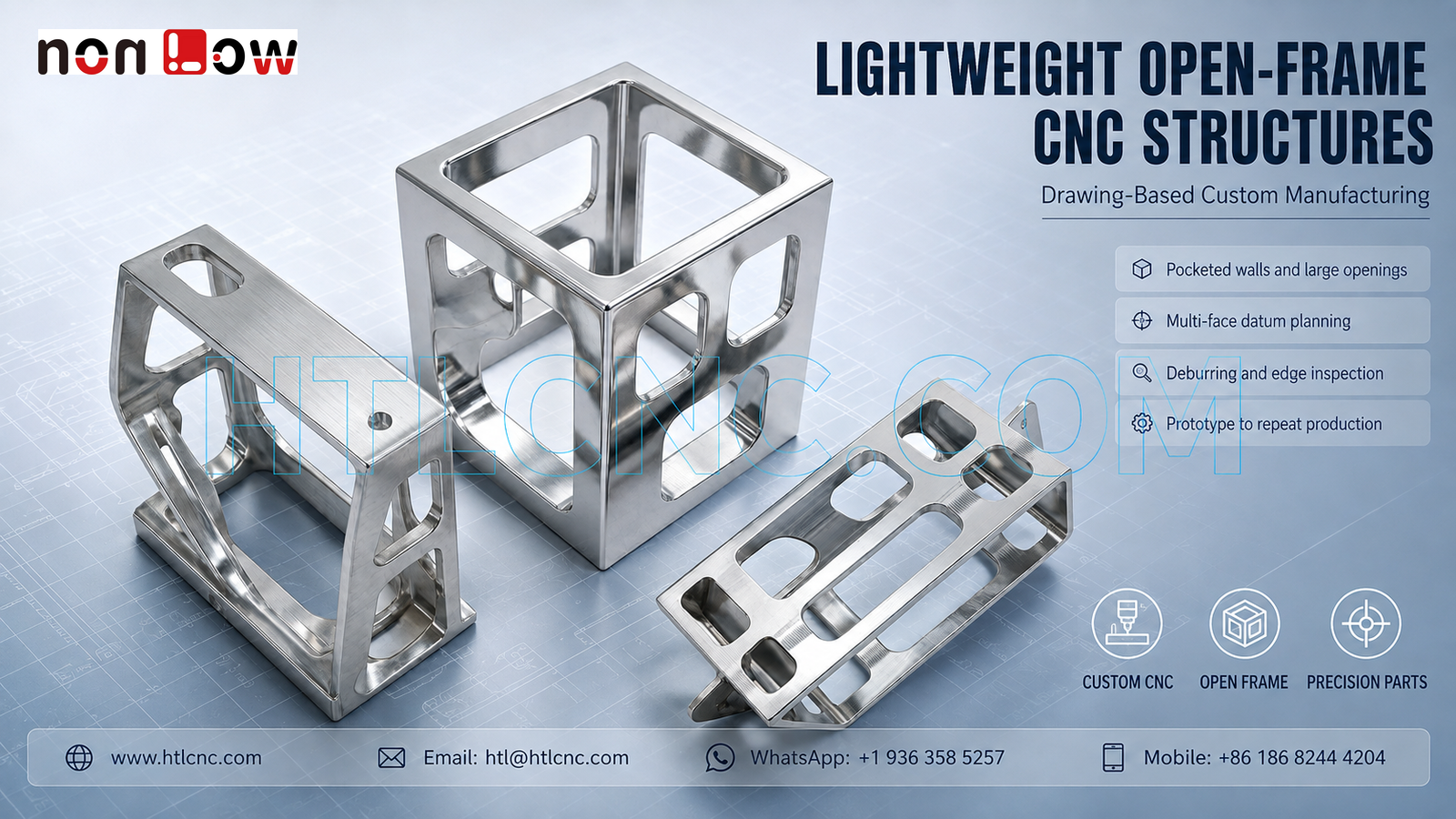 Lightweight CNC Machined Frame Components for OEM Equipment Programs
