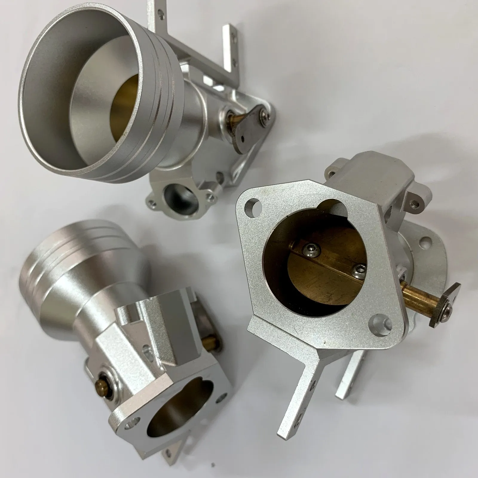 Custom Aluminum CNC Machined Throttle Body Assembly Parts