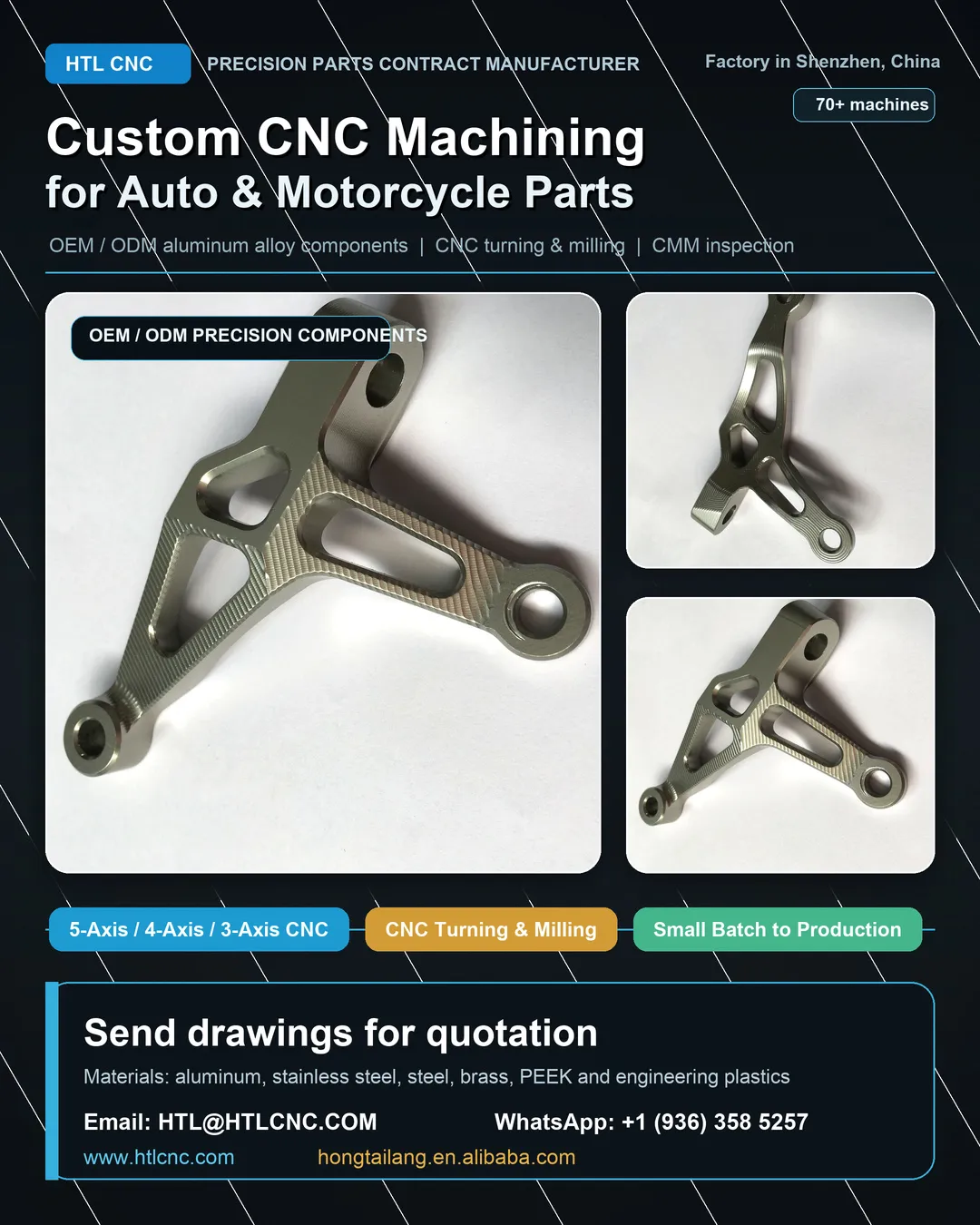 HTL CNC Provides Custom CNC Machining Solutions for Auto and