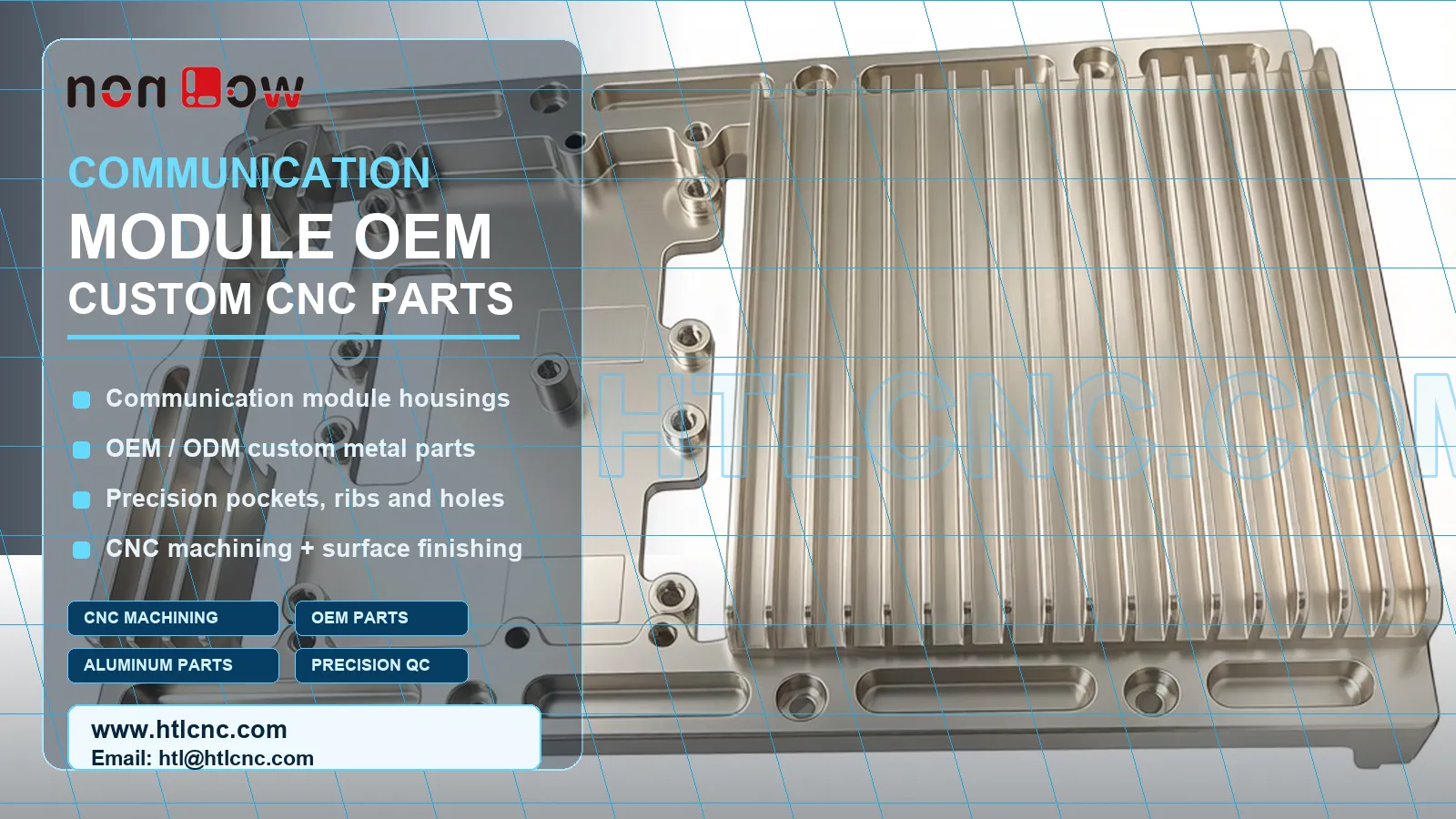 Communication Module OEM CNC Machining for Custom Precision 