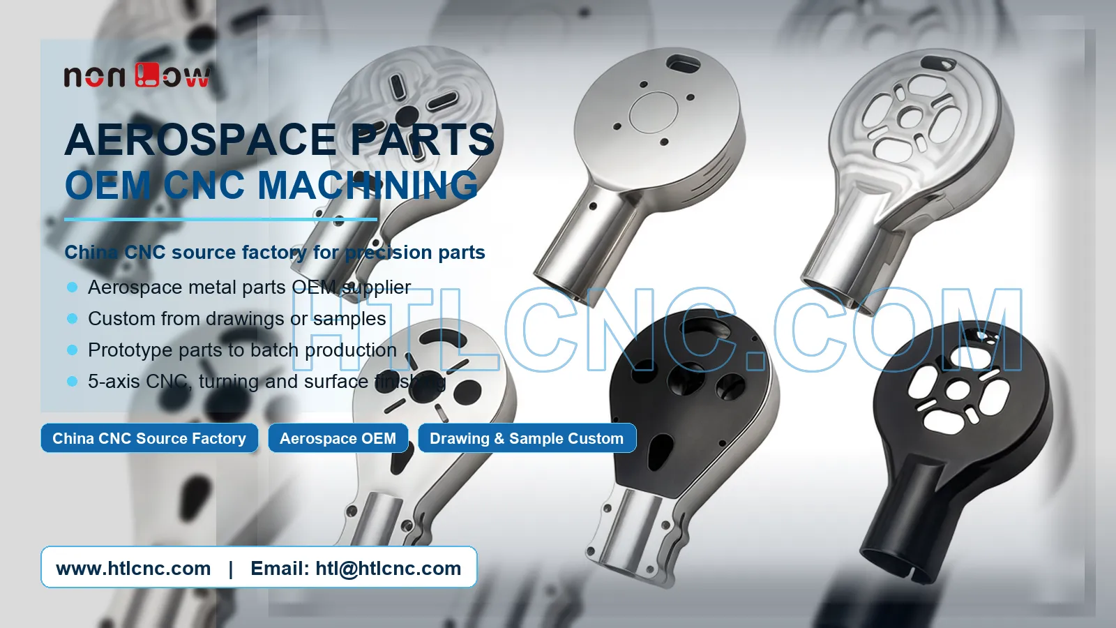 Aerospace Parts OEM CNC Machining from a China CNC Source Fa