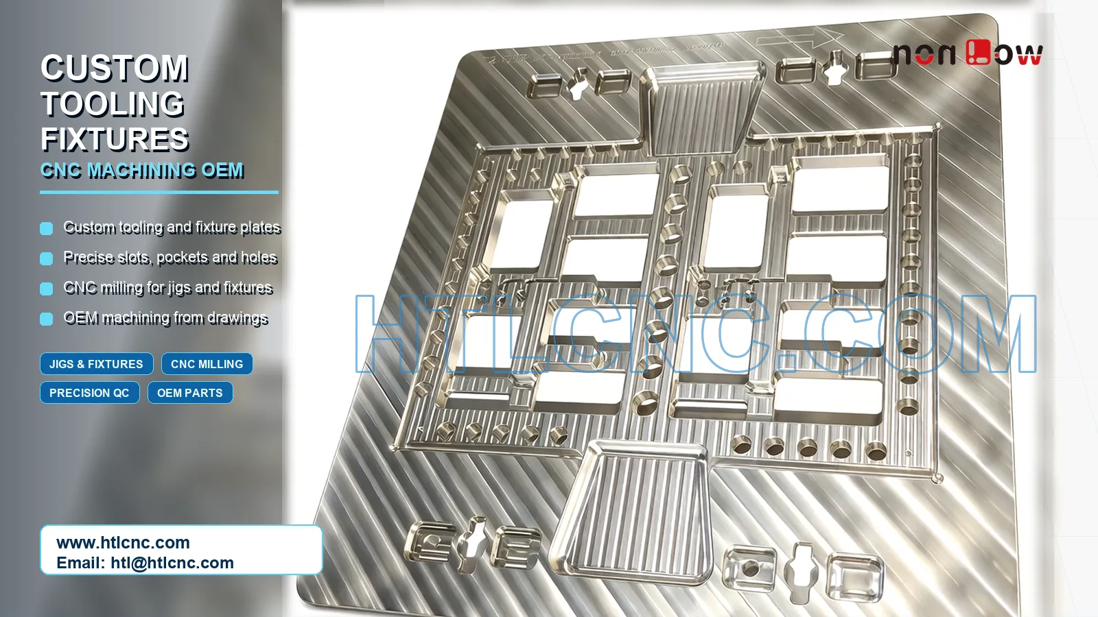 Custom Tooling Fixtures CNC Machining for Precision OEM Prod