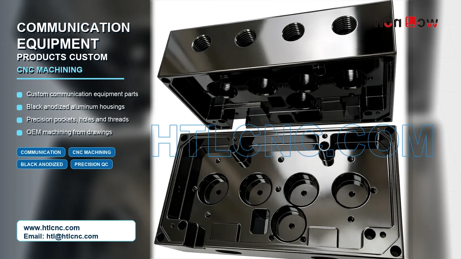 Communication Equipment Product Custom CNC Machining for OEM